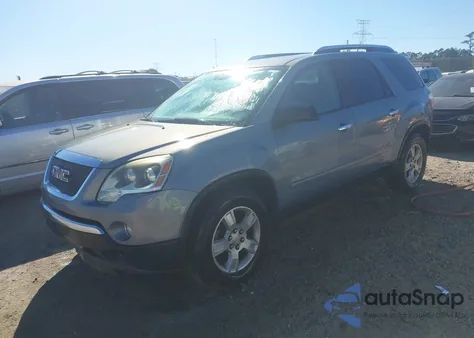 2007 GMC Acadia Sle-1 from USA, damaged, VIN 1GKER13737J138182